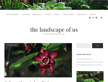 Tablet Screenshot of landscapeofus.com